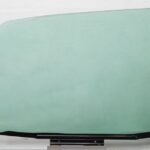 LH REAR DOOR GLASS GREEN WITH FITTINGS